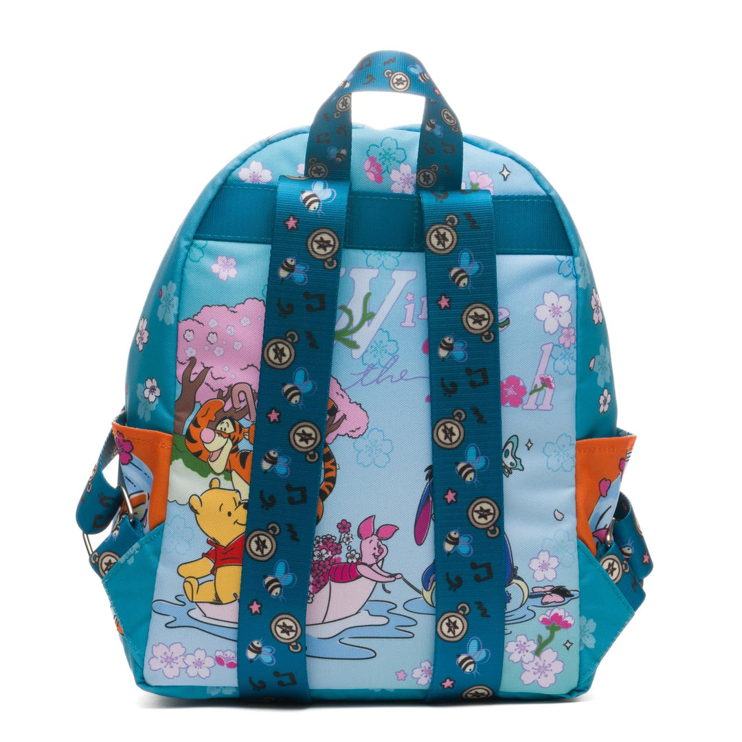 Wondapop Disney Winnie the Pooh Life is Sweet 13" Deluxe Nylon Daypack Featuring Tigger and Eeyore