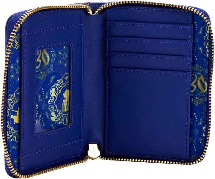 Loungefly Disney Aladdin 30th Anniversary Zip-Around Wallet