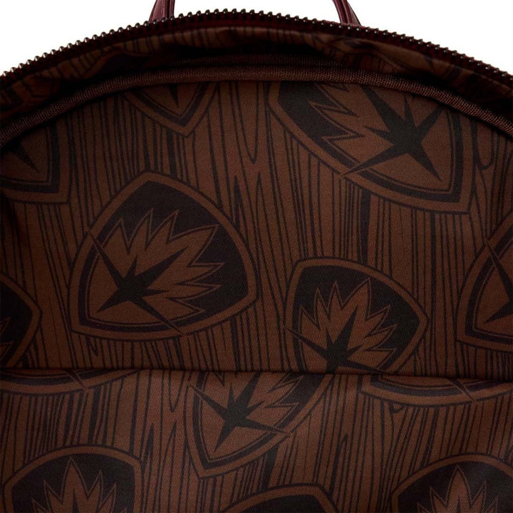 Loungefly Marvel Guardians of the Galaxy Groot Mixtape All-Over Print Full-Size Backpack
