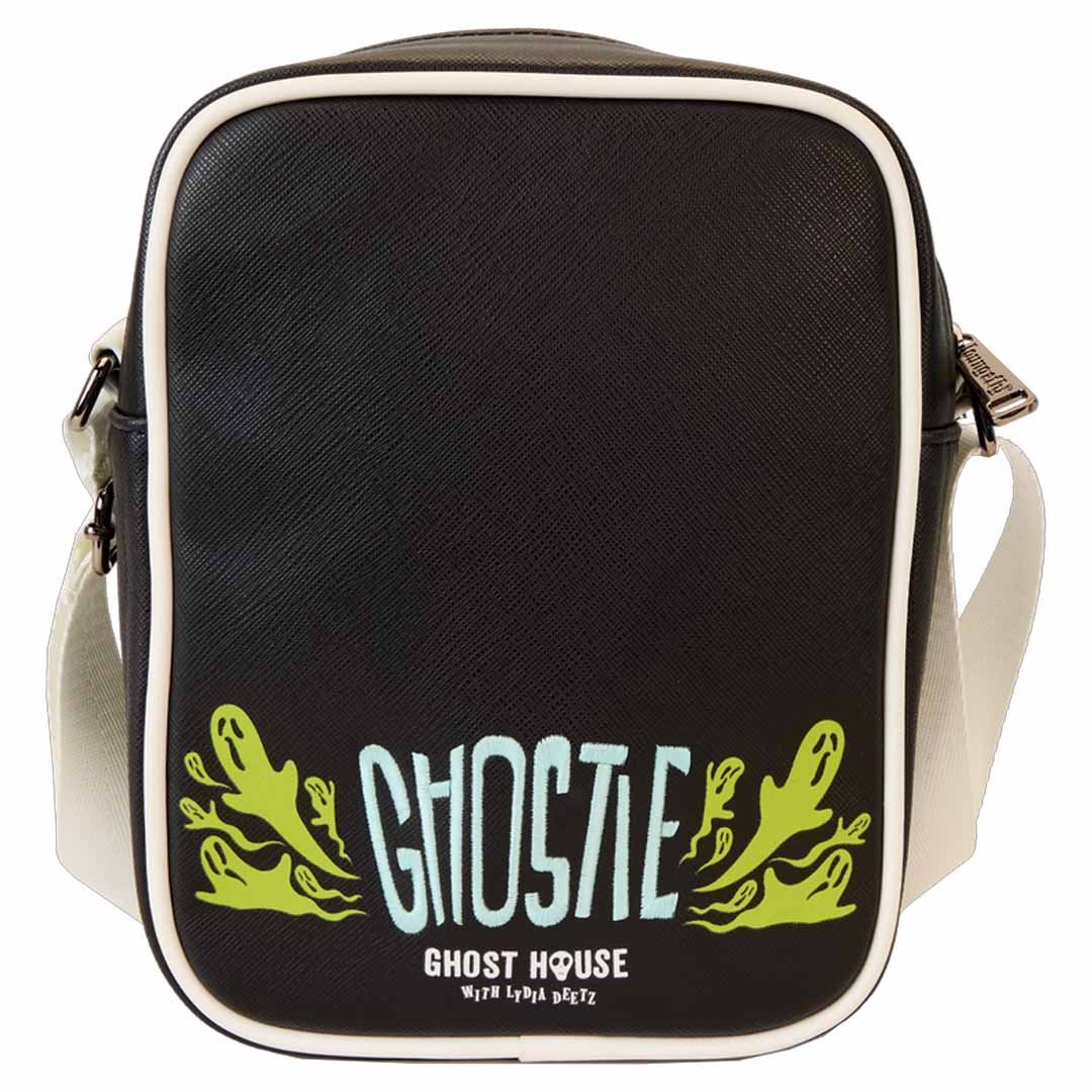 Loungefly Warner Brothers Beetlejuice Beetlejuice Ghost House Glow Crossbody Bag
