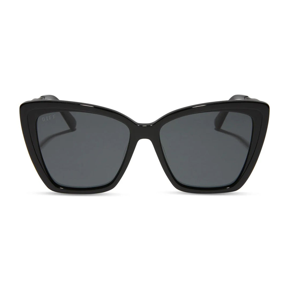 DIFF Women's Becky II Oversized Cat Eye Sunglasses-Front