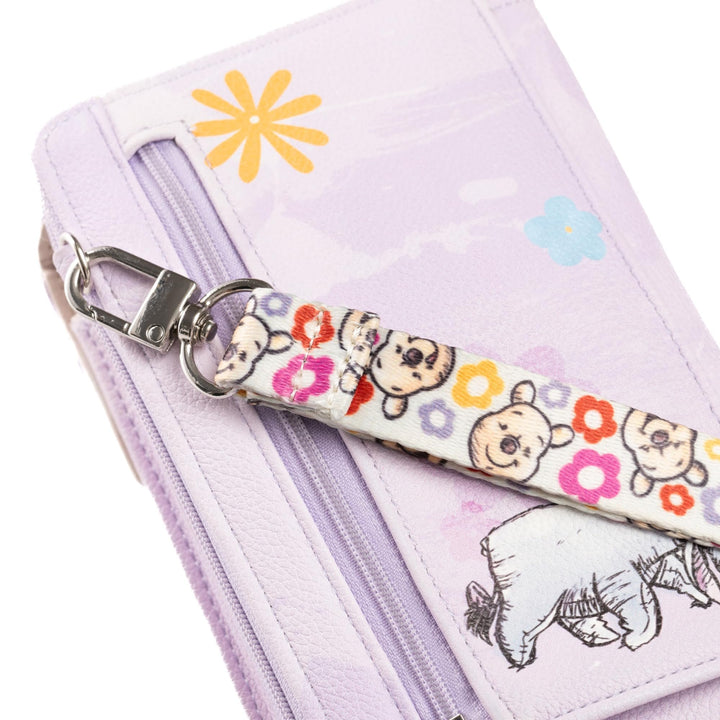 Wondapop Disney Winnie The Pooh And Piglet Crossbody Wallet Cell Phone Wristlet