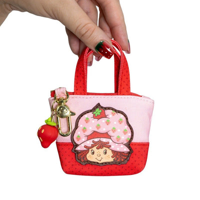 Whatever Makes You Happy Strawberry Shortcake Besties Blind Box Mini Canvas Tote Bag Charms