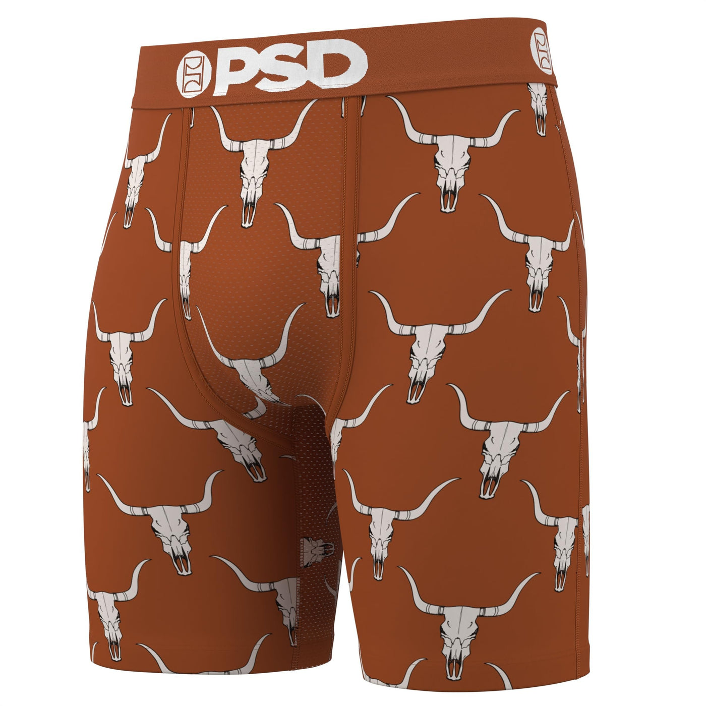 PSD Underwear Men's Western Patterned Boxer Briefs 3-Pack
