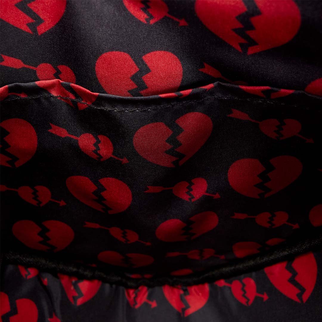Loungefly Figural Broken Heart Crossbody Bag
