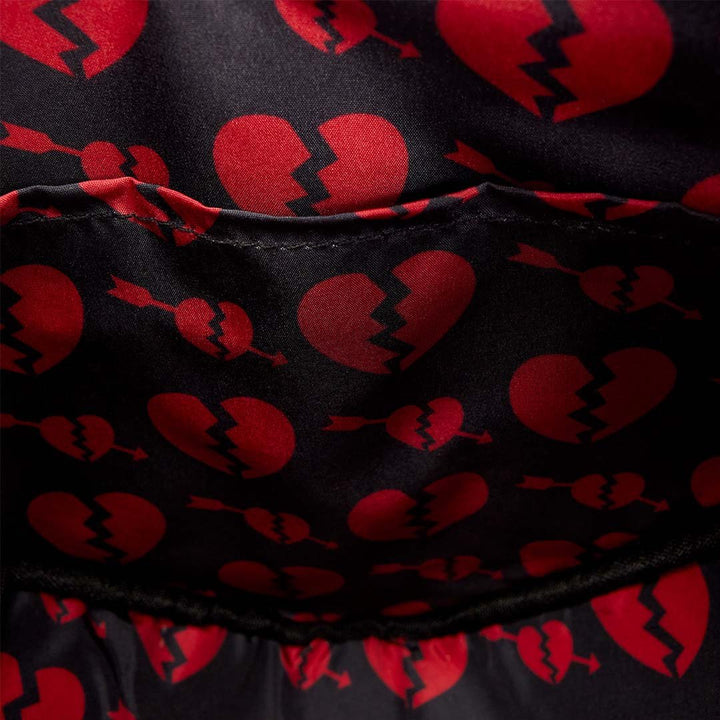 Loungefly Figural Broken Heart Crossbody Bag
