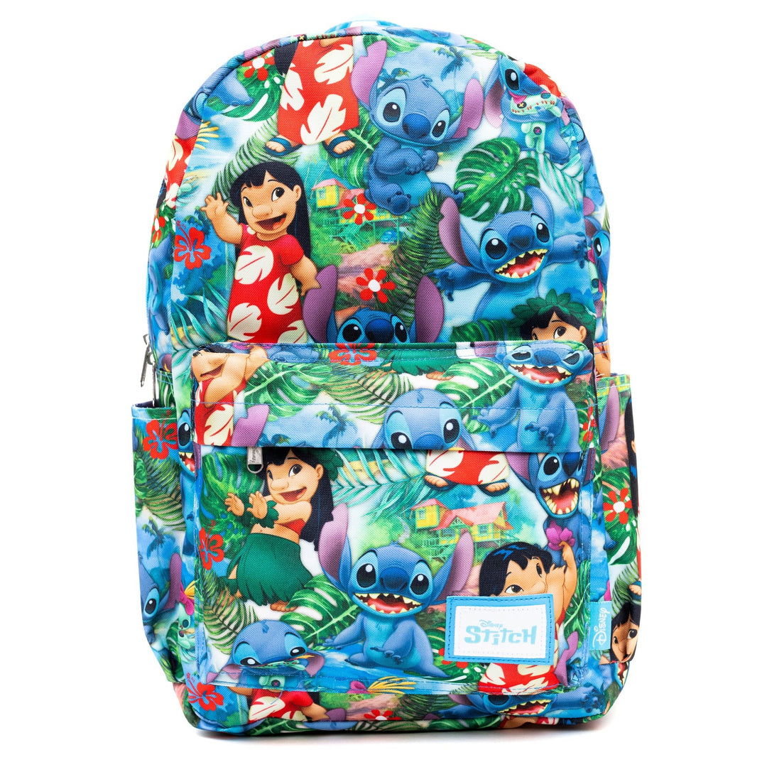 WondaPop Disney Lilo and Stitch 17" Nylon Backpack - Front