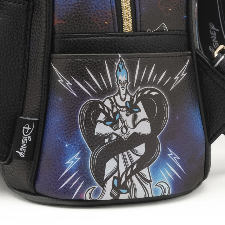 WondaPop Disney Dr. Facilier 11" Vegan Leather Mini Backpack - Side 2