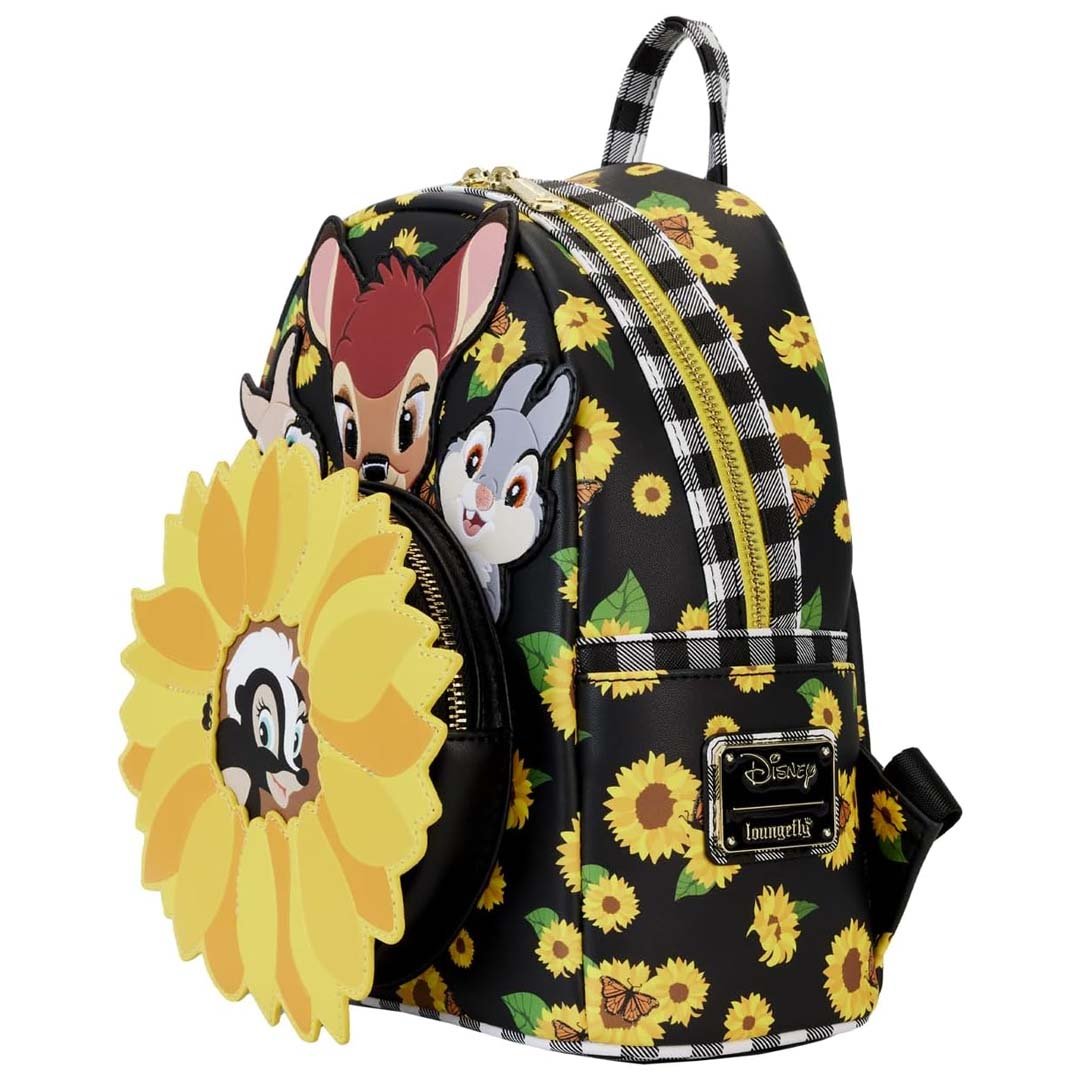 Loungefly Disney Bambi Sunflower Friends Mini Backpack | 707 Loungefly Disney Bambi Sunflower Friends Mini Backpack | 707