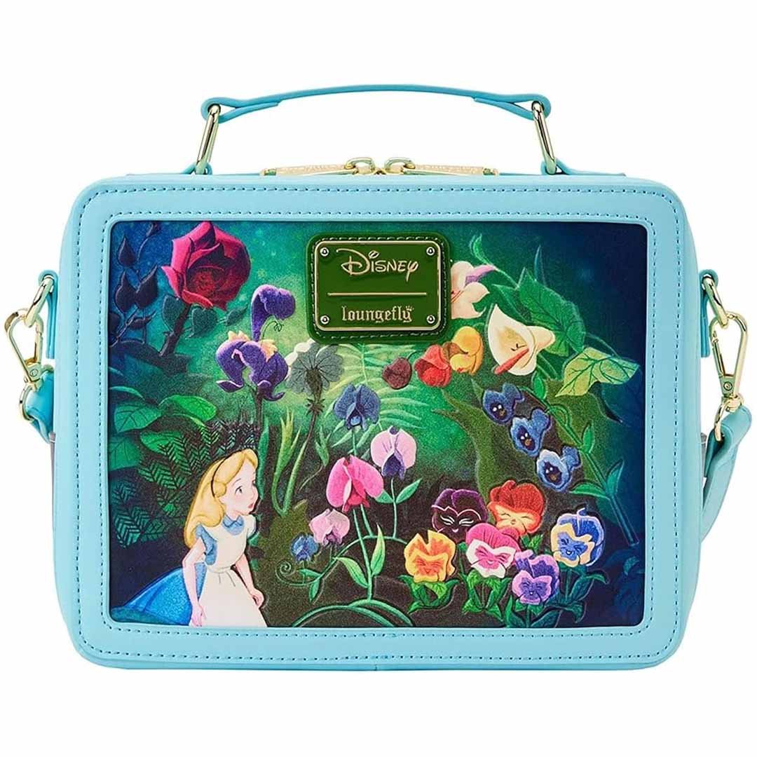 Loungefly Disney Alice in Wonderland Classic Movie Lunch Box Crossbody