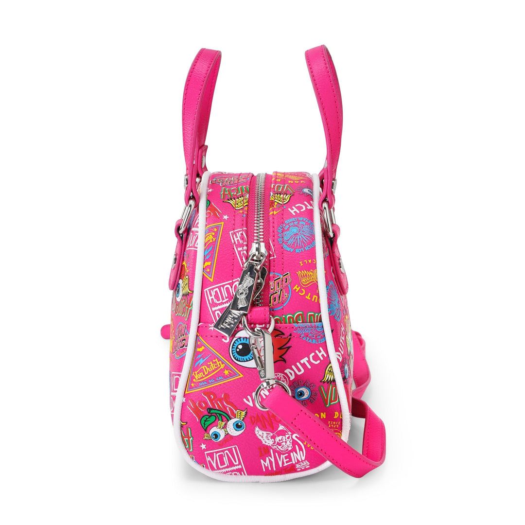 Von Dutch Womens Jax Bowling Bag – Stylish Women&