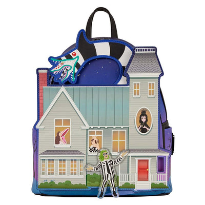Loungefly Warner Bros Beetlejuice Mini Backpack