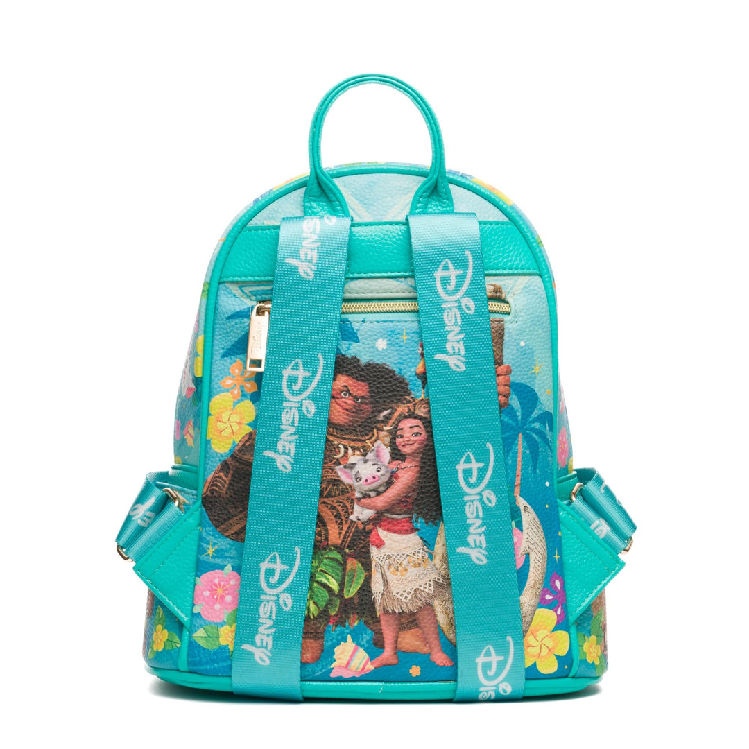 Wondapop Moana Island Vibe 11" Vegan Leather Mini Backpack