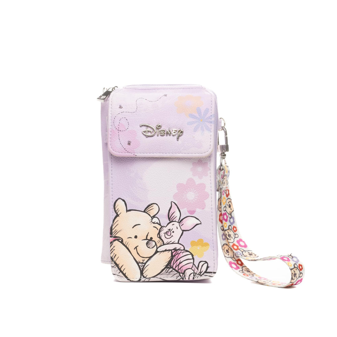 Wondapop Disney Winnie The Pooh And Piglet Crossbody Wallet Cell Phone Wristlet