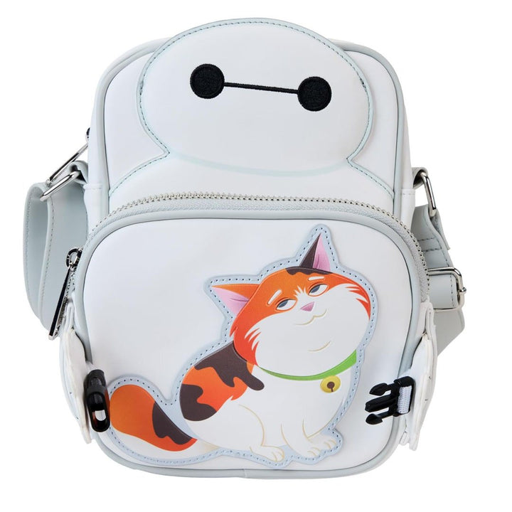 Loungefly Disney Big Hero 6 10th Anniversary Baymax &amp; Mochi Crossbuddies® Cosplay Crossbody Bag With Coin Bag