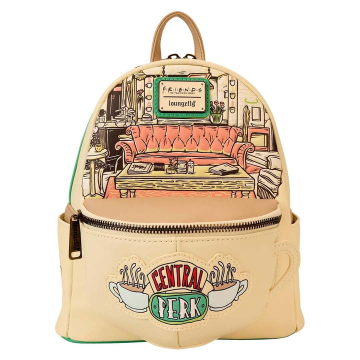 Loungefly Warner Brothers Friends Central Perk Domed Coffee Mug Scented Mini Backpack