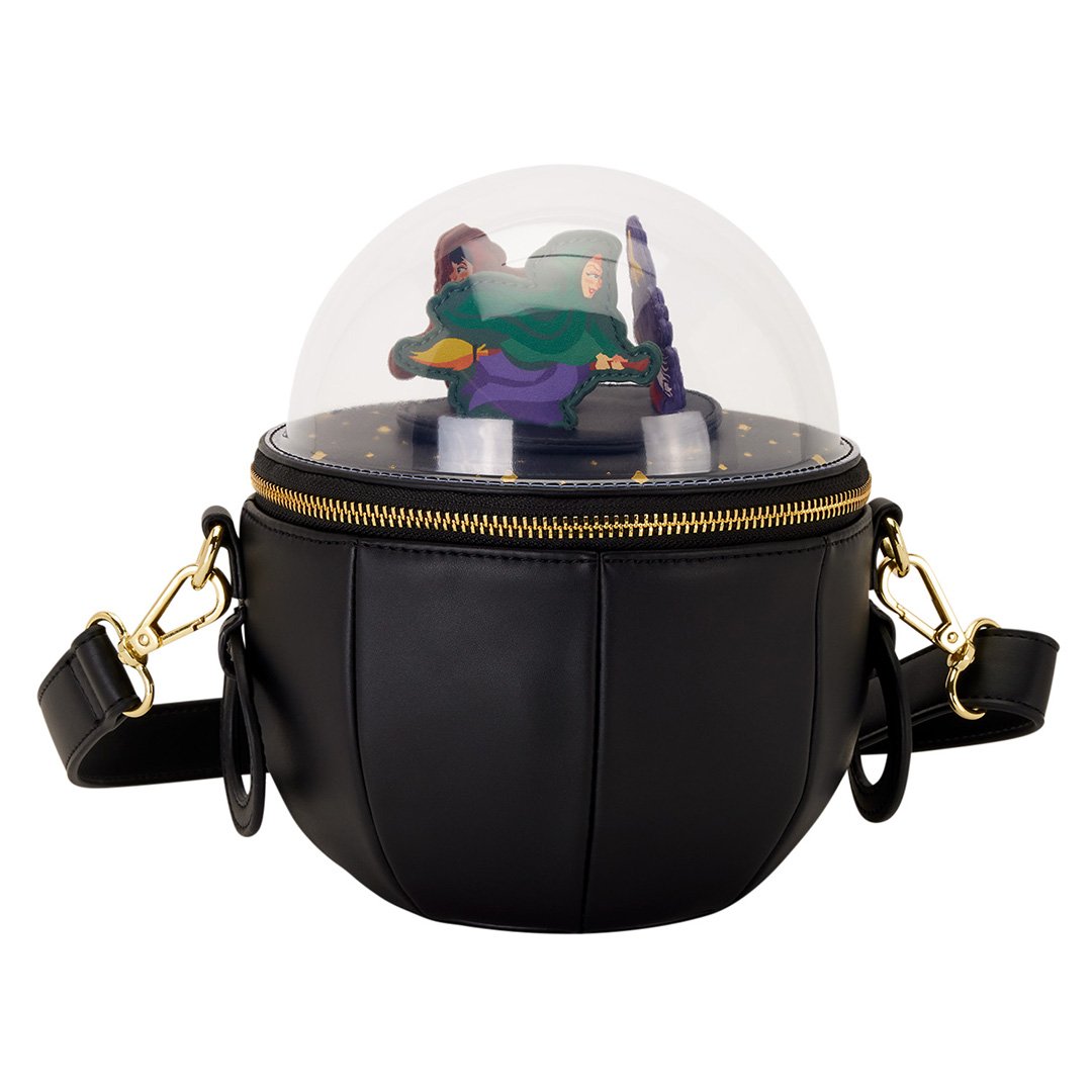 Loungefly Disney Hocus Pocus Sanderson Sisters Flying Dome Crossbody Bag
