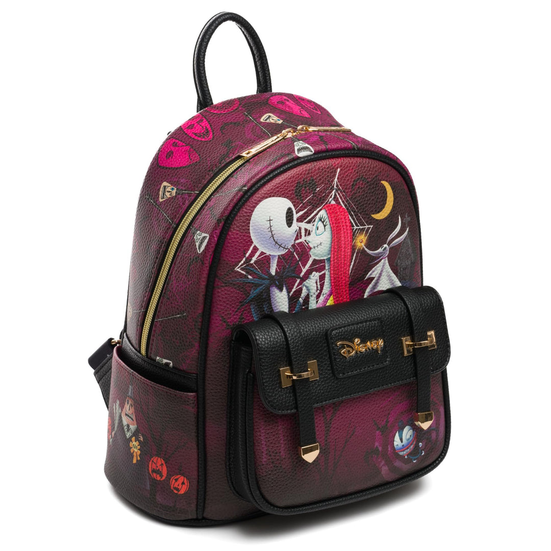 WondaPop Disney Nightmare Before Christmas Jack and Sally 11" Mini Backpack