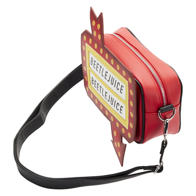Loungefly Beetlejuice Graveyard Sign Crossbody