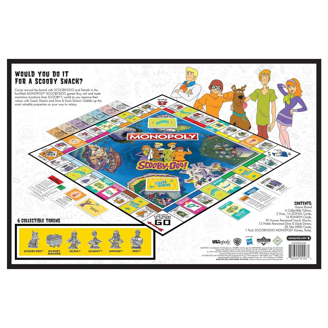 Hasbro Monopoly: Scooby-Doo