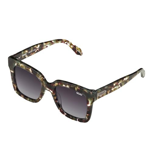 Quay Australia Women's Icy Oversized Square Sunglasses - Angle