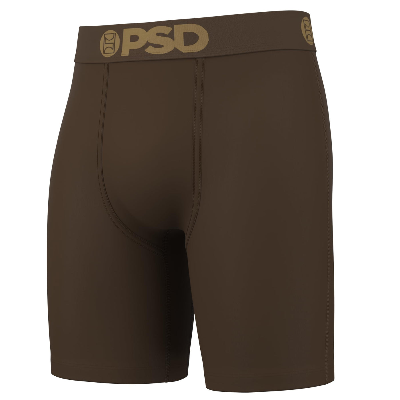 PSD Underwear Men's Earth Tones Cotton Boxer Briefs 3-Pack - Brown