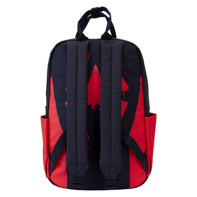 Loungefly Marvel Spiderverse Miles Morales Suit Full-Size Nylon Mini Backpack - Back