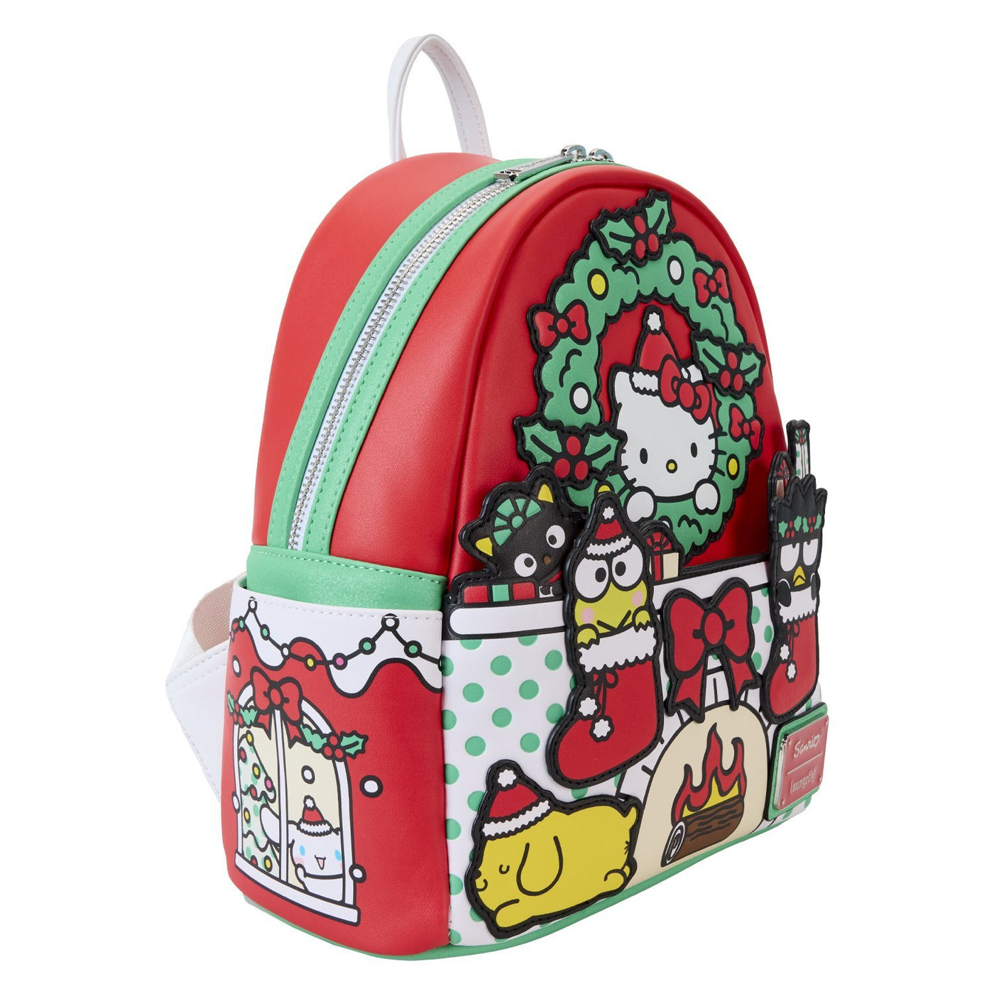 christmas mini backpacks Loungefly Sanrio Christmas Stocking Gifts Mini Backpack – 707 Street