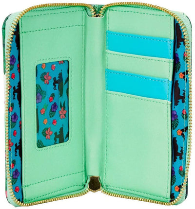 Loungefly Disney Jungle Book Bare Necessities Zip-Around Wallet