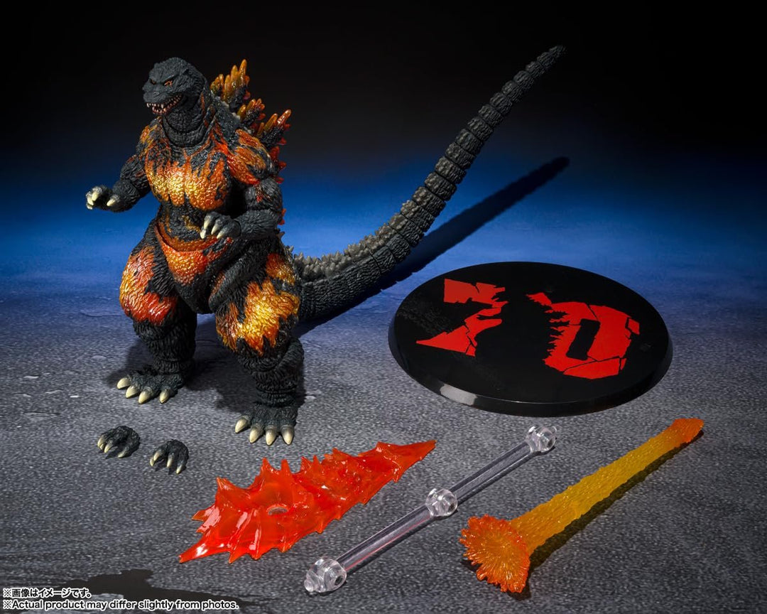 TAMASHII NATIONS - Godzilla vs. Destoroyah - Godzilla [1995] 70th Anniversary Special Ver. S.H.MonsterArts Action Figure