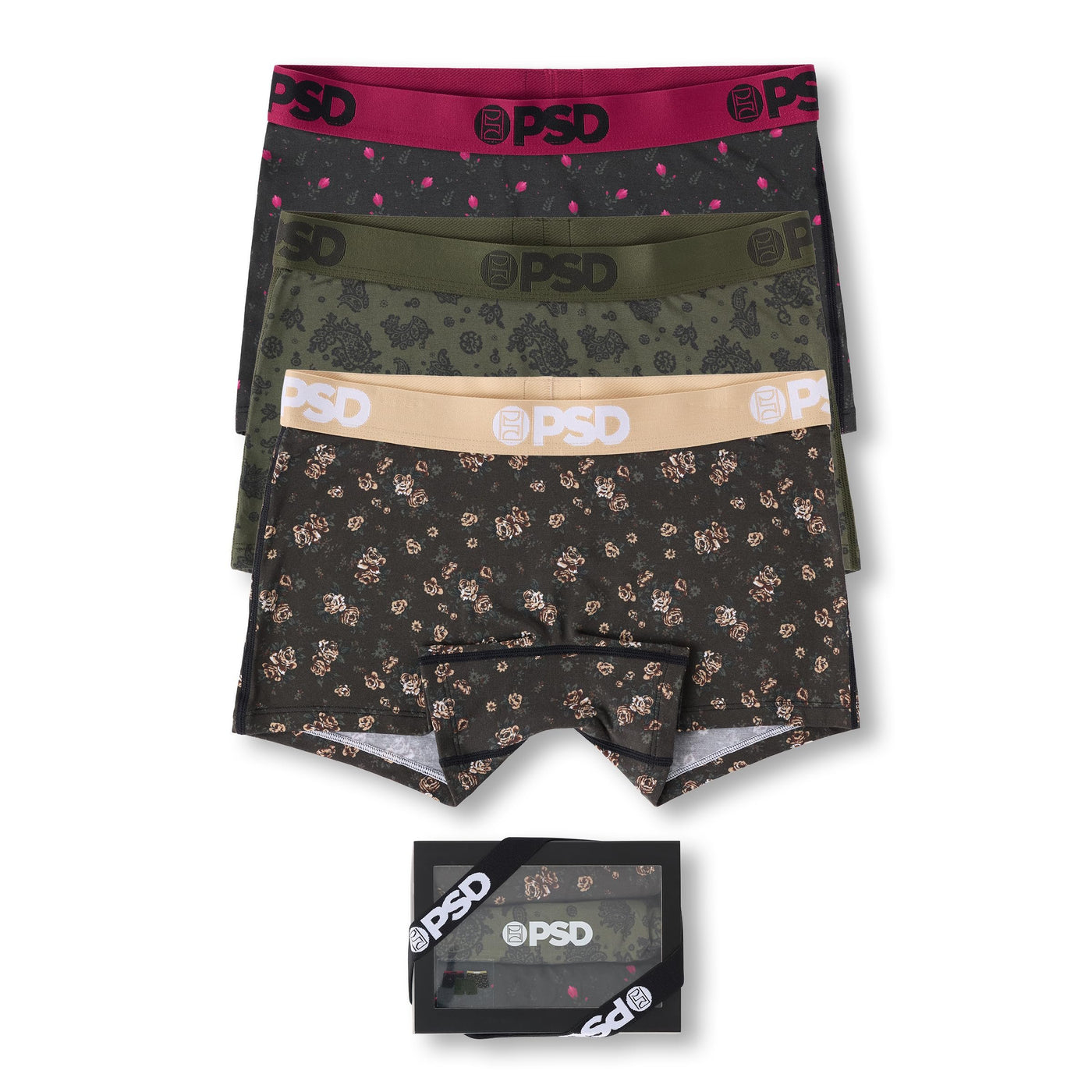 PSD Underwear Women's Floanda Modal Boy Shorts 3-Pack