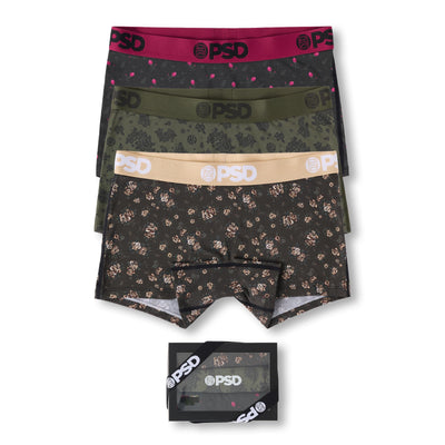 PSD Underwear Women's Floanda Modal Boy Shorts 3-Pack