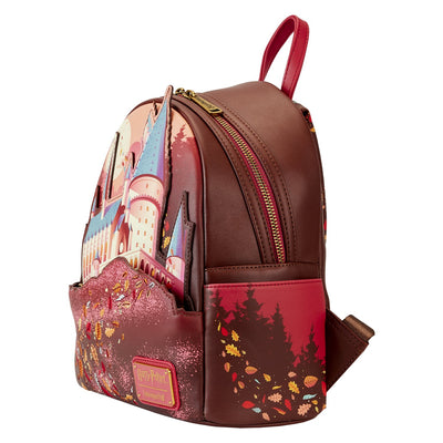 Loungefly Warner Brothers Harry Potter Hogwarts Fall Mini Backpack