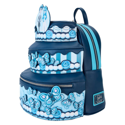 Loungefly Warner Brothers Corpse Bride Wedding Cake Mini Backpack angled