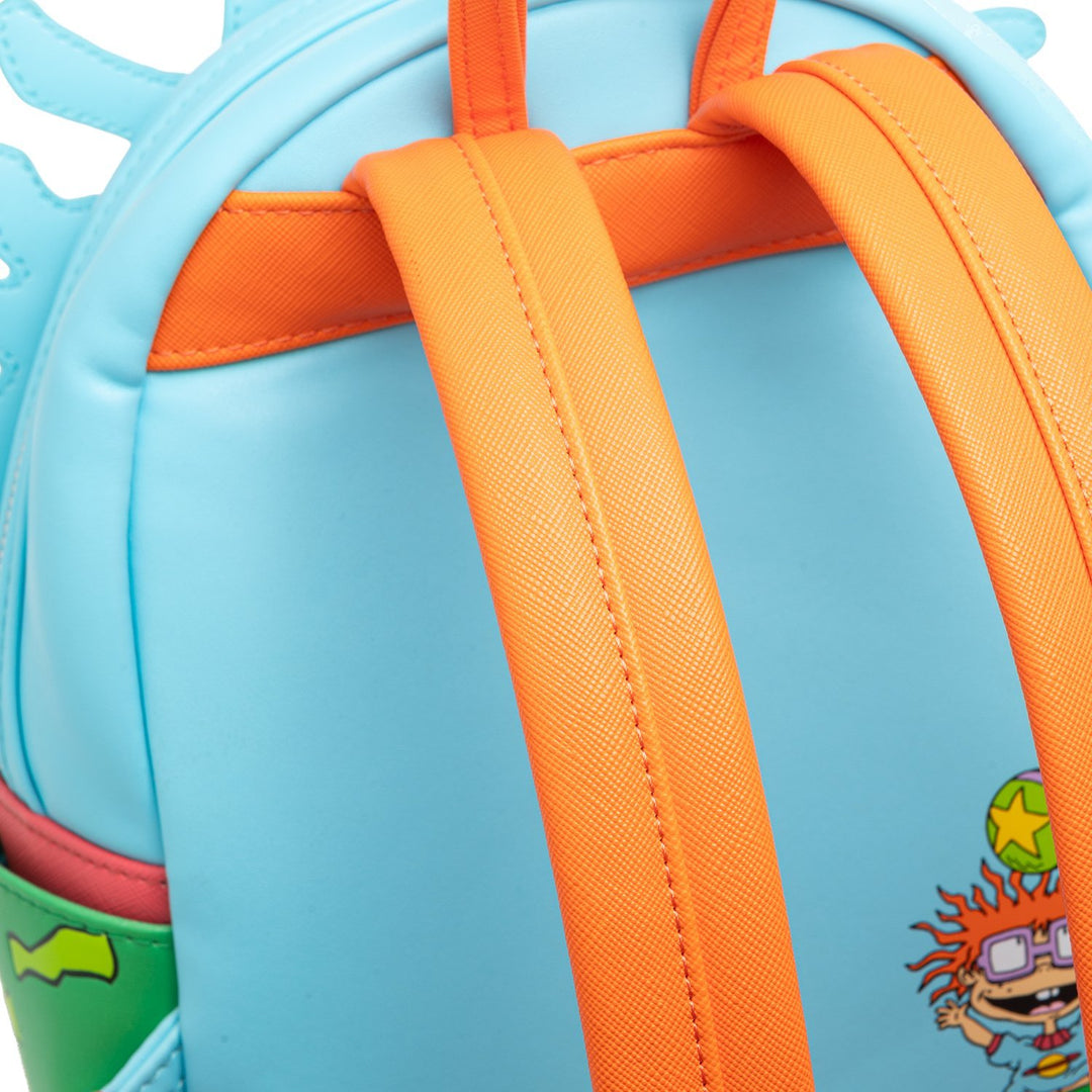 Loungefly Nickelodeon Rugrats Chuckie Cosplay Mini Backpack With Removable Glasses - 707 Street Exclusive