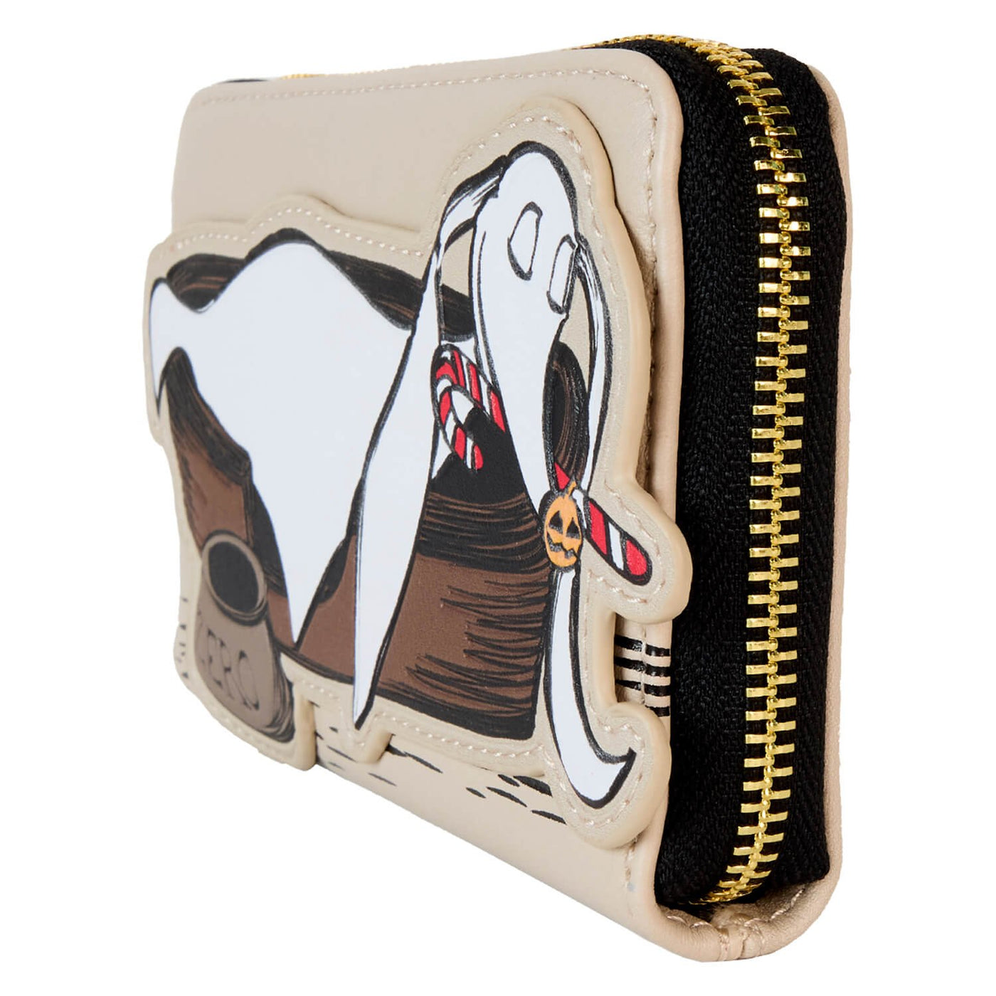 Loungefly Disney Nightmare Before Christmas Scientific Method Book Zip-Around Wallet  - Angle