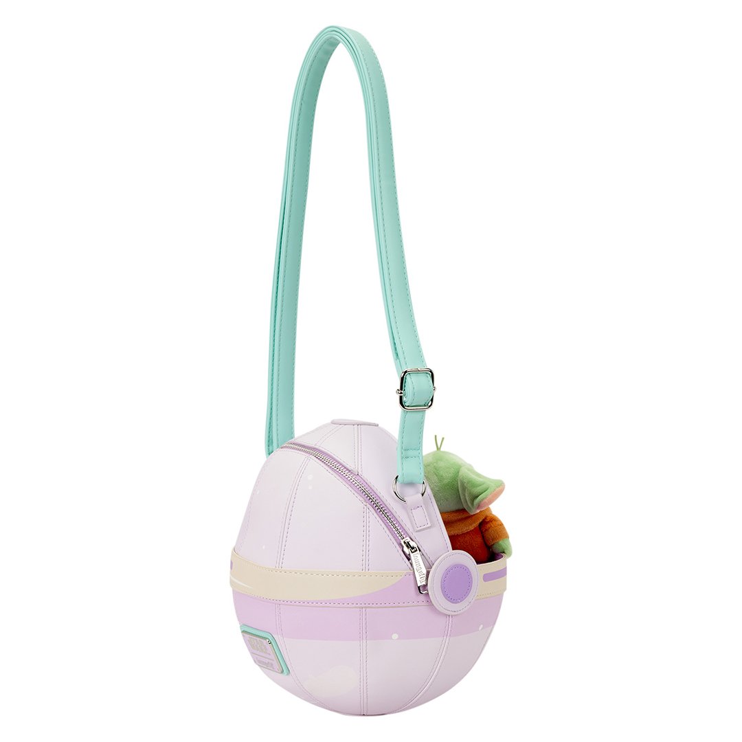 Loungefly Disney Star Wars Grogu Figural Crossbody Bag