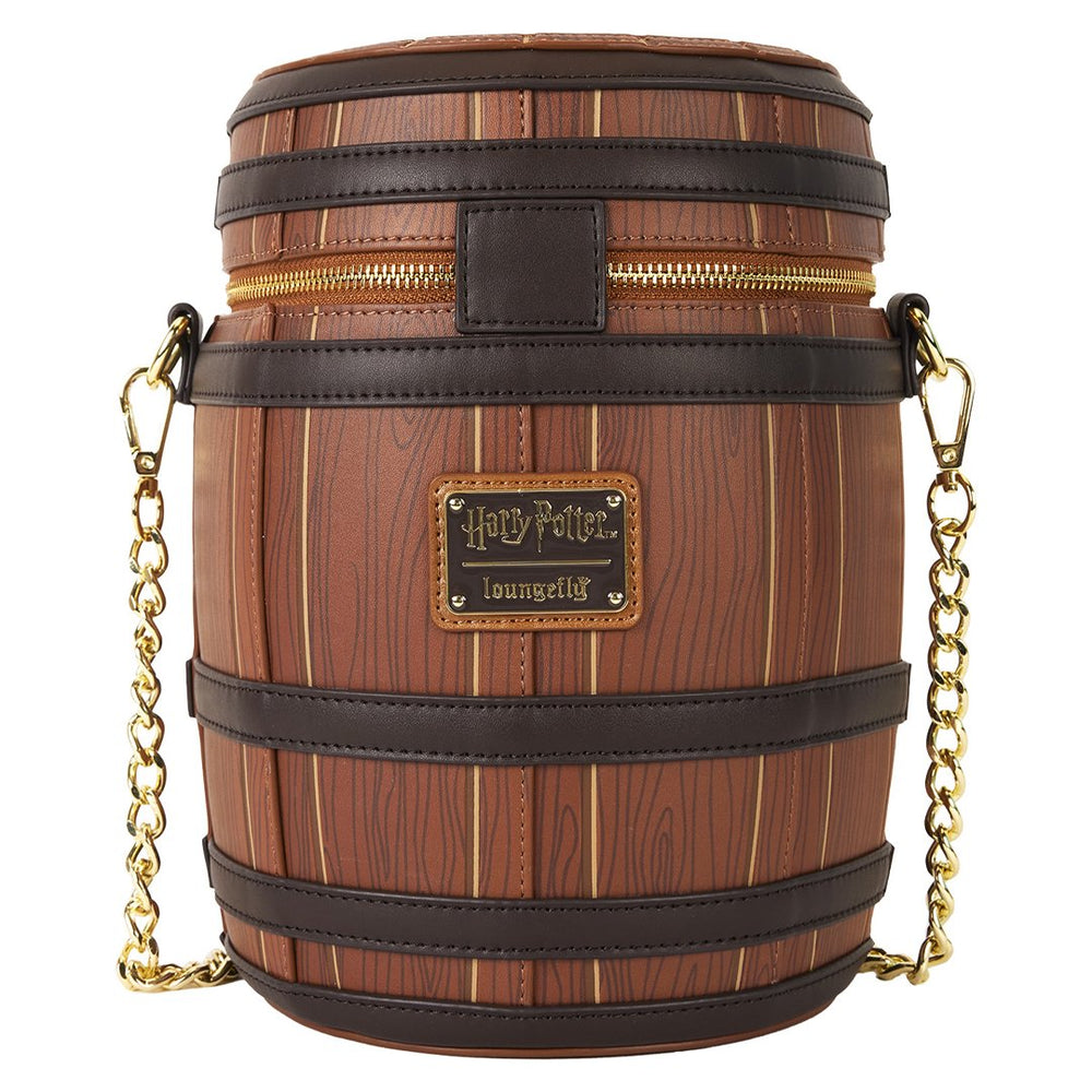 Loungefly Warner Brothers Harry Potter Butterbeer Barrel Scented Figural Crossbody Bag