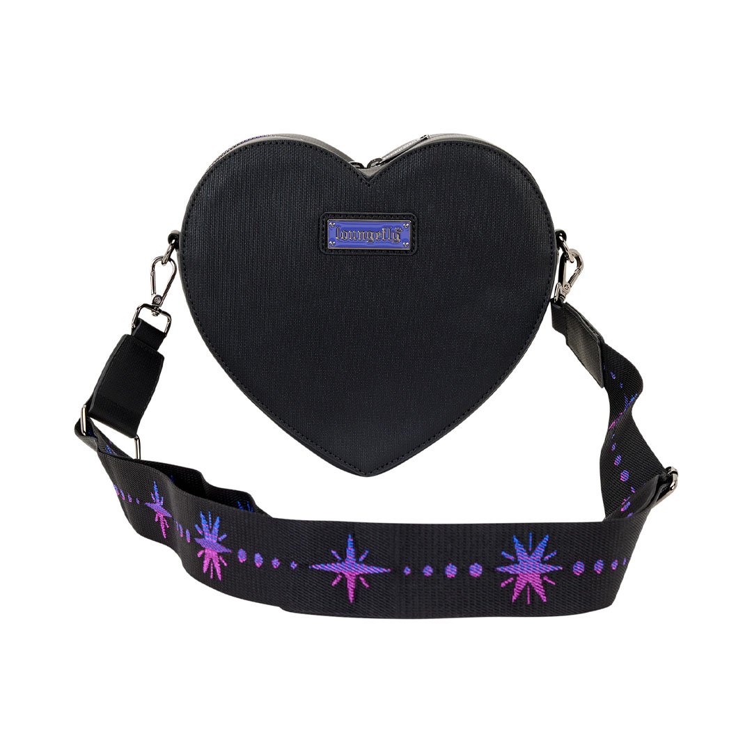 Loungefly Neon Cat Heart Figural Crossbody Bag