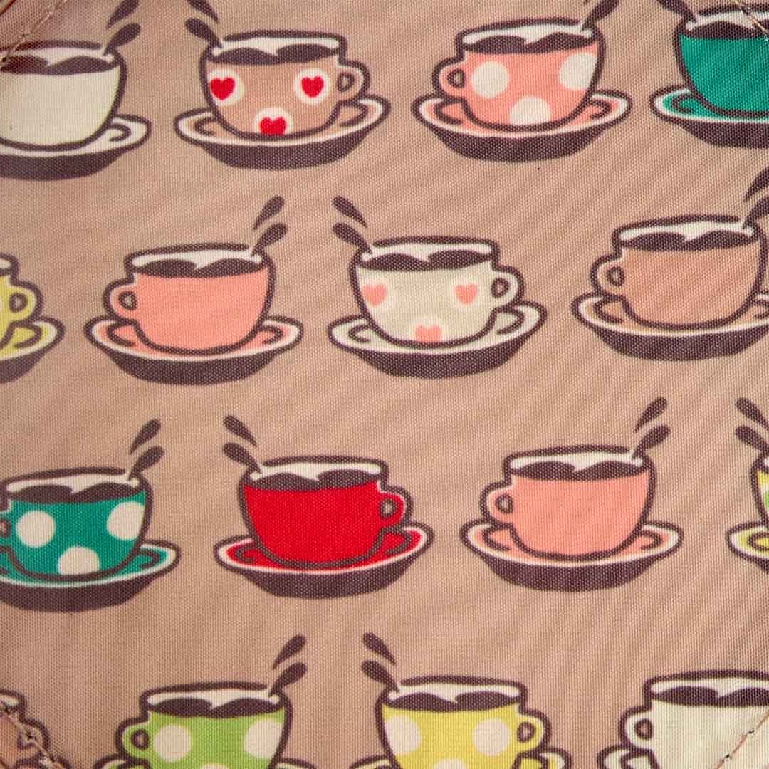 Loungefly Warner Brothers Friends Central Perk To-Go Coffee Cup Figural Scented Crossbody Bag