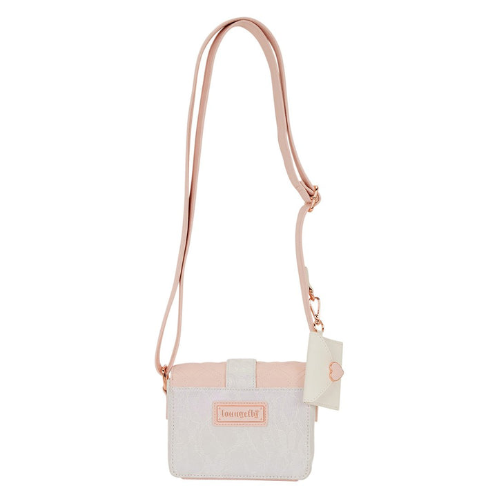 Loungefly Heart Envelope Crossbody Bag with Bag Charm