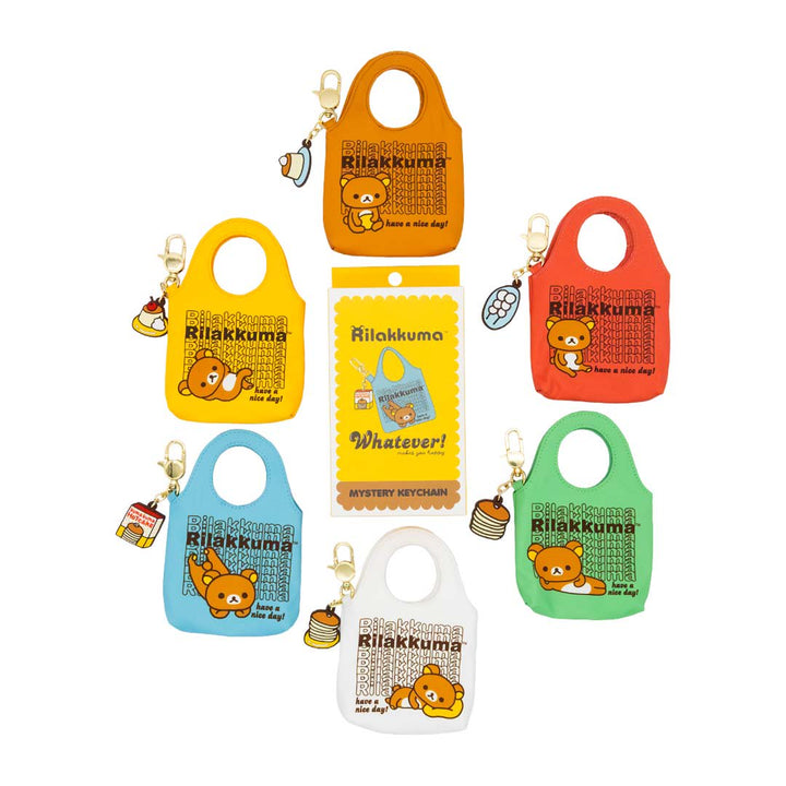 Whatever Makes You Happy Rilakkuma Mystery Box Mini Shopper Bag Charms
