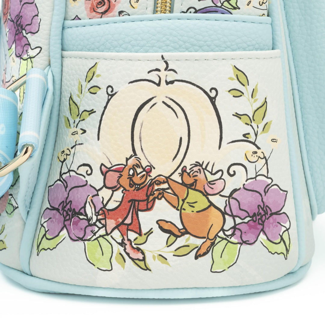 WondaPop Cinderella 11" Vegan Leather Mini Backpack