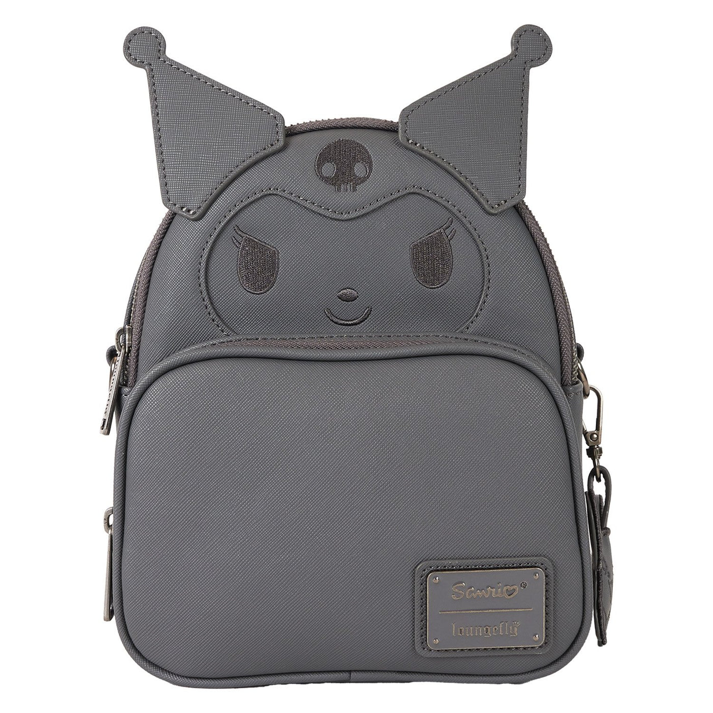Loungefly Sanrio Kuromi Monochrome Cosplay Convertible Mini Backpack & Crossbody Bag