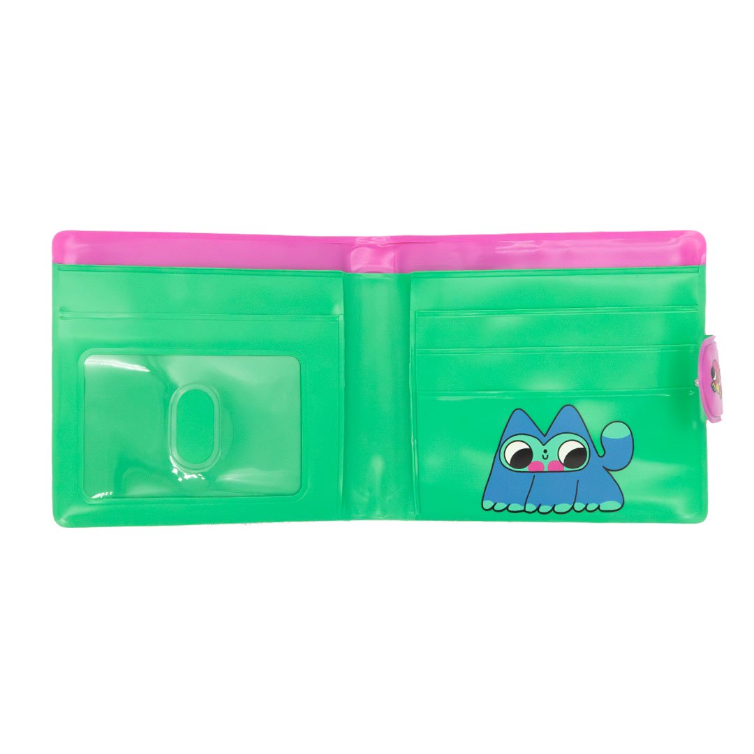 Whatever Makes You Happy Burger Babie Padded Vinyl Wallet