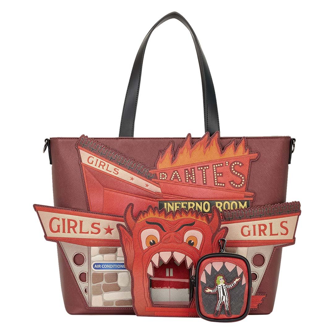 Loungefly Warner Bros Beetlejuice Tote Bag
