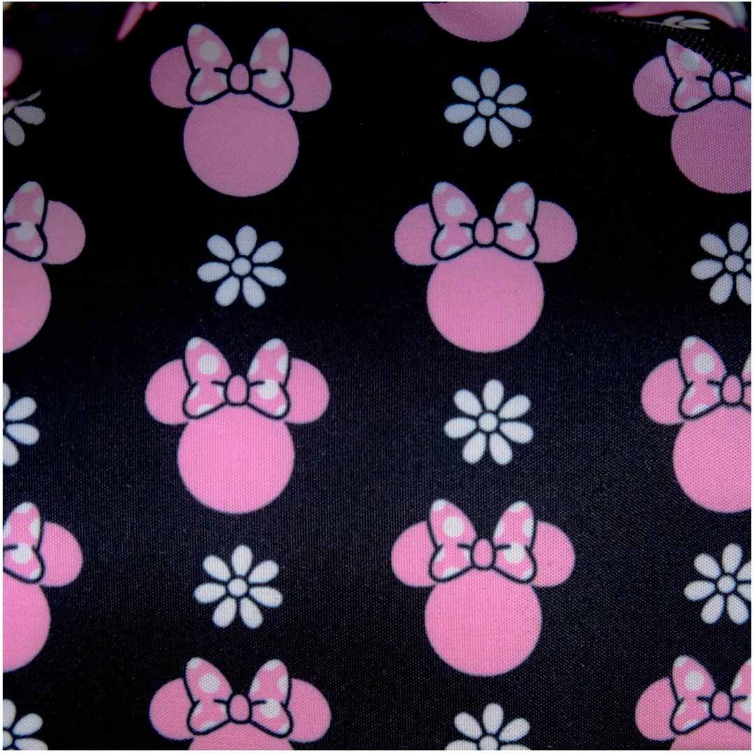 Loungefly Disney Minnie Mouse Floral Rock the Dots Mini Backpack