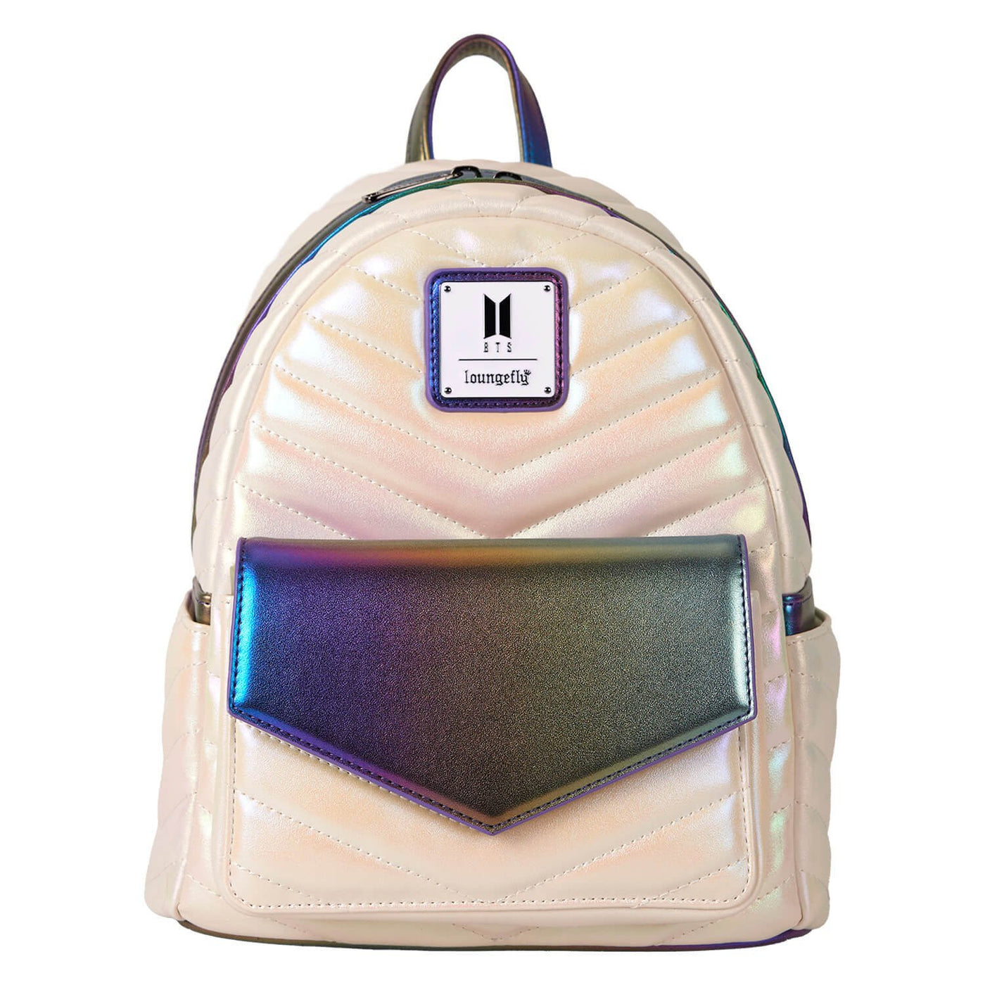 Loungefly Funko Pop! By Loungefly BTS Iridescent Quilted Mini Backpack