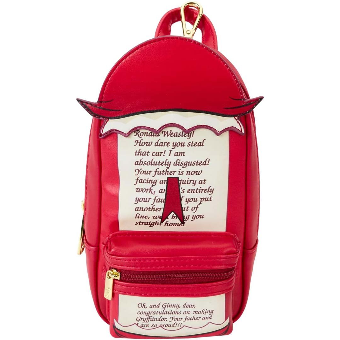 Loungefly Warner Brothers Harry Potter Howler Stationery Mini Backpack Pencil Case