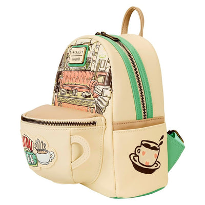 Loungefly Warner Brothers Friends Central Perk Domed Coffee Mug Scented Mini Backpack